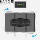 6 Arms TV Mount for 32-55&quot; MAX VESA 400x400mm LCD Bracket Wall Stand Full Motion Tilt RetractableTV Mount Retractable Bracket