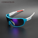 COMAXSUN Polarized Cycling Glasses Bike Riding Protection Goggles Driving  Fishing Outdoor Sports Sunglasses UV 400 3 Lens