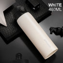 UZSPACE-botella de agua deportiva de negocios, termo de acero inoxidable, bebida directa, a prueba de fugas, taza de té portátil para coche, taza de café