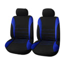 Funda de asiento de coche que se adapta a la mayoría de los coches, camiones, SUV o furgonetas, Protector de cojín automático transpirable, tela de poliéster, accesorios interiores universales