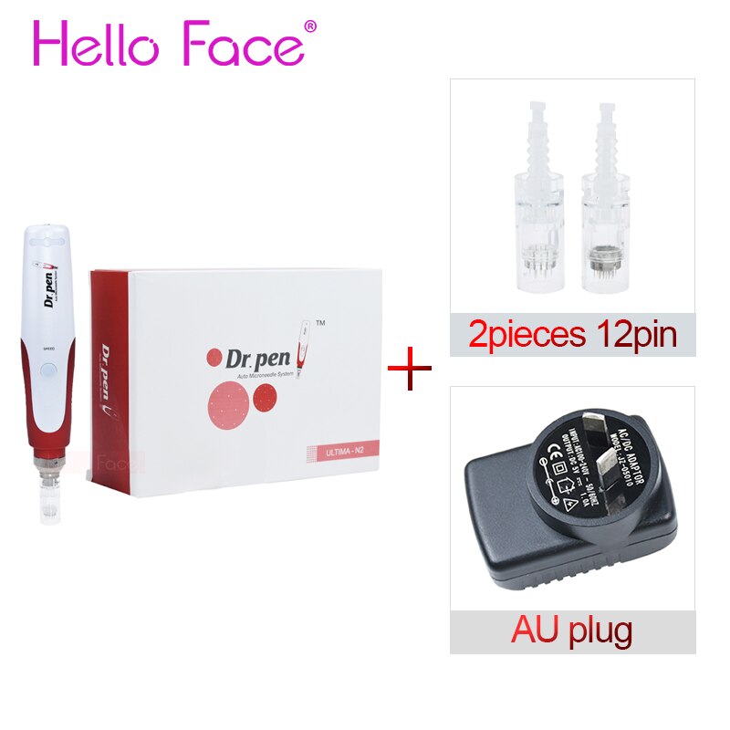 Dr Pen N2 Electric Micro Needle Mesotherapy Machine Skin Renew Derma Home Use Skin Care Home Use Facial Beauty Tool