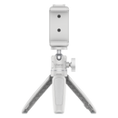 Ulanzi MT-08 DSLR SLR Teléfono Vlog trípode KIT Zapata fría Soporte de montaje de teléfono para micrófono Luz LED Mini trípode para iPhone 13 Sony