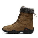Super Warm Winter Men Snow Boots Outdoor Suede Leather Boots Men Winter Shoes Man High Mid-Calf Keep Warm Botas Hombre