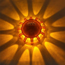 Magnetic Emergency Roadside Safety Light IP44 Road Flares Rescue Orange LED Strobe Warning Light Flashlights Car Beacon Lamps