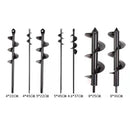 13 sizes Garden Planting Auger Spiral Hole Drill Bit Small Earth Planter Post Hole Digge Fence Borer Petrol Post Hole Digger