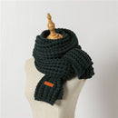 DRESSUUP Marca Mujeres Bufanda de Invierno Cálido Sólido Largo Bufandas Hechas A Mano Bufandas Mujer Foulard Femme Hijab