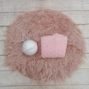 D&J Newborn Photography Props Soft Baby Fur Blankets Faux Fur Background Blankets Cute Infant Kids Fotografia De Baby Fotografia
