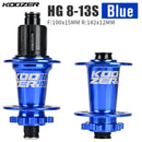 NEW Koozer XM490 PRO Hubs 4 Bearing MTB Mountain Bike Hub Rear 10*135mm QR100*15 12*142mm Thru 32 Holes Disc Brake Bicycle Hub