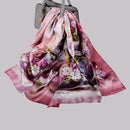 [BYSIFA] New Luxury Pure Silk Scarf Shawl Women Spring Autumn Long Scarves Ladies Brand 100% Silk Neck Scarf Foulard 175*52cm
