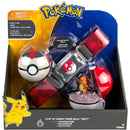 TOMY Pokemon Genuine  Elf Ball Belt Pikachu Pokeball Pocket Monster Variant ModelToy Set cosplay Action Figure Model Kids Toy