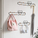 Metal Hook For Hanging Clothes The Bathroom Towe Door Key Hanger Wall Holder Stand Universal Decoration Wall Hanger Decorative