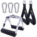 Cable Machine Attachments Tricep Rope D-Handle Cable Pully Optional for Gym Fitness Equipment Weight Lifting Workout Accessories