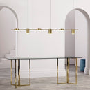 Candelabros Led modernos para sala de estar, candelabro de techo para mesa de comedor, lámpara colgante de cocina, lámpara de iluminación interior regulable