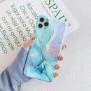 Luxury Marble Phone Case For iPhone 11 12 13 Pro Max XS X XR 7 8 Plus mini Shockproof SE 2020 Soft Silicone Matte Cases Cover