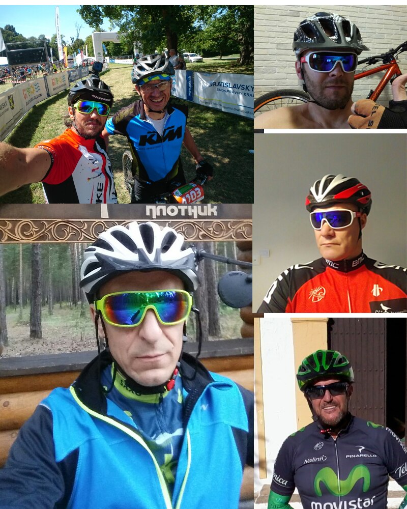 Gafas de ciclismo polarizadas COMAXSUN, gafas de protección para montar en bicicleta, gafas de conducción, pesca, deportes al aire libre, gafas de sol UV 400 3 lentes