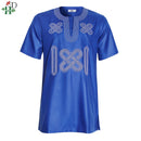 H&amp;D South Africa Couple Clothes African Dresses For Men And Women Dashiki Embroidery Clothing Short Sleeve T-shirt Ankara Dress