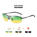 CoolPandas 2022 Photochrome Sonnenbrille Herren Tag Nachtsicht Polarisierte Chamäleonbrille Fahren UV400 Sonnenbrille Oculos De Sol