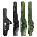 Angelruten Aufbewahrungstasche Oxford Tuch Multifunktional 1/2/3 Schicht Schwarz / Grün