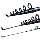 GHOTDA Telescopic Fishing Rod Ultralight Weight Spinning Fishing Rod Carbon Fiber Material 2.4-1.6m Fishing Rod Tackle