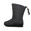 Schuhe Frau Warme Pelz Damen Plateaustiefel Mode Schneestiefel Damen Winterstiefel Warme Schneeschuhe Winterschuhe Botines Mujer