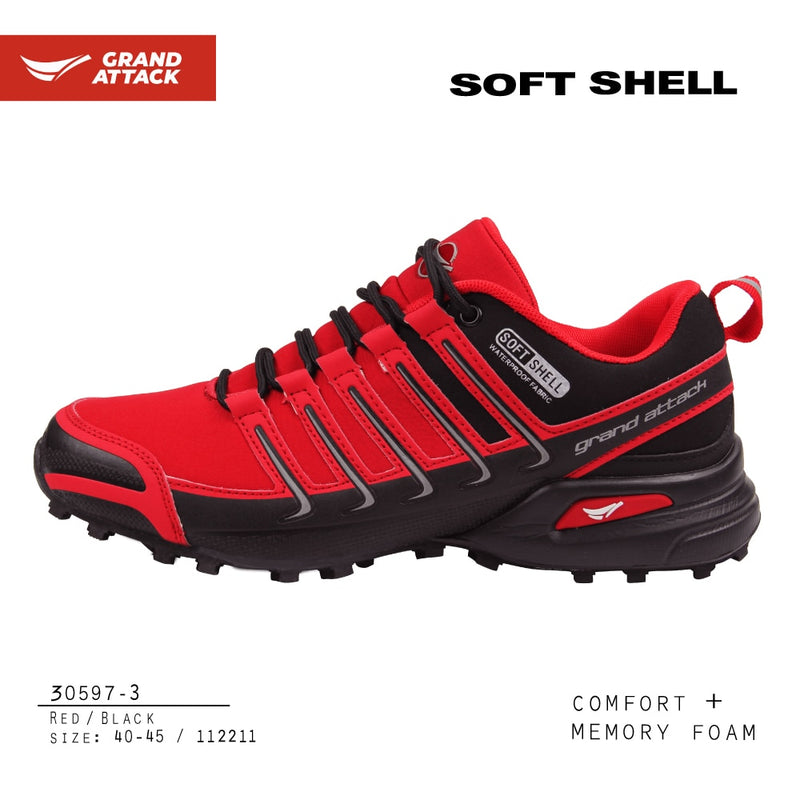 Grand Attack Herrenschuhe Trail Running Sneakers Outdoor Walking Wandern Trekking Rucksackreisen Rutschfeste wasserfeste Turnschuhe