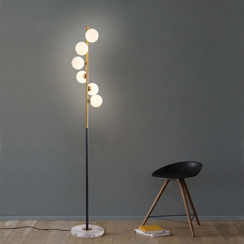 Modern LED living room standing luminaires Nordic lights bedside illumination home deco lighting fixtures bedroom floor lamps