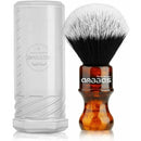 Amber Shaving Brush Silvertip Synthetic Badger Hair with Resin Handle Anbbas for Men Professional Wet Shaving (Knot 24mm) Amber