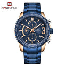 NAVIFORCE Chronograph Watch Mens Watches Top Brand Fashion Business Wristwatch Sport Quartz Date Waterproof Clock Male 2020 New