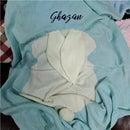 Baby Blankets Newborn Swaddle Baby Wrap knitted Blanket For Kid Rabbit Cartoon Plaid Infant Toddler Bedding Swaddling