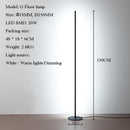 Nordic LED Floor Lamps Bedroom Stand Light Living Room Standing Light Bedside Lights Home Decor Fixtures Indoor Corner Lighting