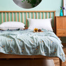 New 6 Layer 100% Cotton Gauze Baby Blankets Baby Muslin Swaddle for Newborn Soft Breathable Small Quilt Knee Blanket Bath Towel