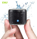EWA A106 Pro Mini Bluetooth Lautsprecher mit Custom Bass Radiator, IPX7 Wasserdicht, Super Tragbare Lautsprecher, Reise-Etui inklusive