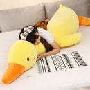 Big Kawaii Duck Plush Toy Cute Goose Sleeping Pillow High Quality Stuffed Doll Soft Funny Sweet Present for Friends Kids Gifts