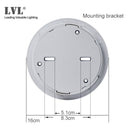 Luces de techo UFO, lámparas de techo planas de montaje en superficie AC110V 120V 220V, luz de techo Led moderna ultrafina para sala de estar y dormitorio