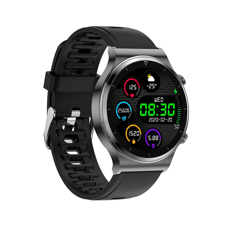 Neue Bluetooth Call Smart Watch Männer S-600 IP68 Wasserdichter Voll-Touchscreen Sport Fitness Smartwatch Benutzerdefiniertes Gesicht für Android IOS