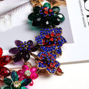 Statement Premium Halskette Zubehör Hochwertige handgemachte Mode Bunte Kristalle Strass Halsketten Schmuck für Frauen