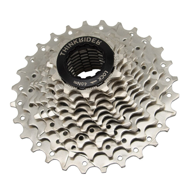 ThinkRider Road Bike 9 10 11 Speed ​​Velocidade 28T/32T Cassette de bicicleta Freewheel MTB Sprocket para SHIMANO A1 X7 X5