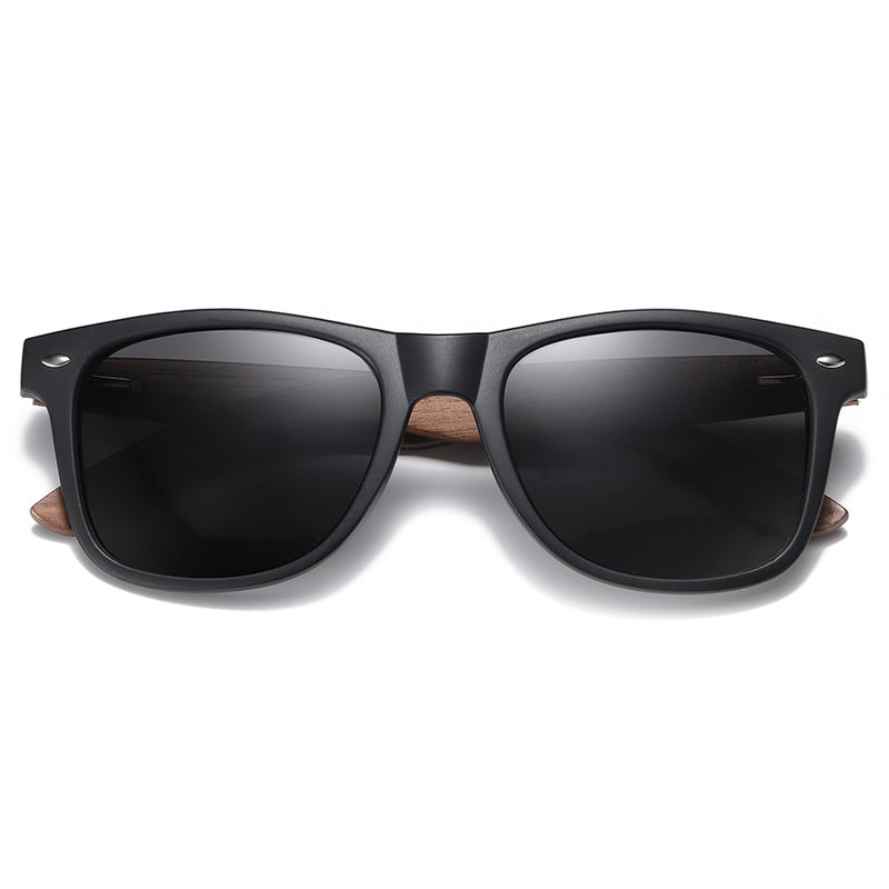 Gafas de sol polarizadas de madera de nogal marca GM para hombre, gafas de sol con montura cuadrada, gafas de sol para mujer, gafas de sol masculinas S7061h