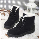 Women Boots Plus Size 44 Snow Boot For Women Winter Shoes Heels Winter Boots Ankle Botas Mujer Warm Plush Insole Shoes Woman