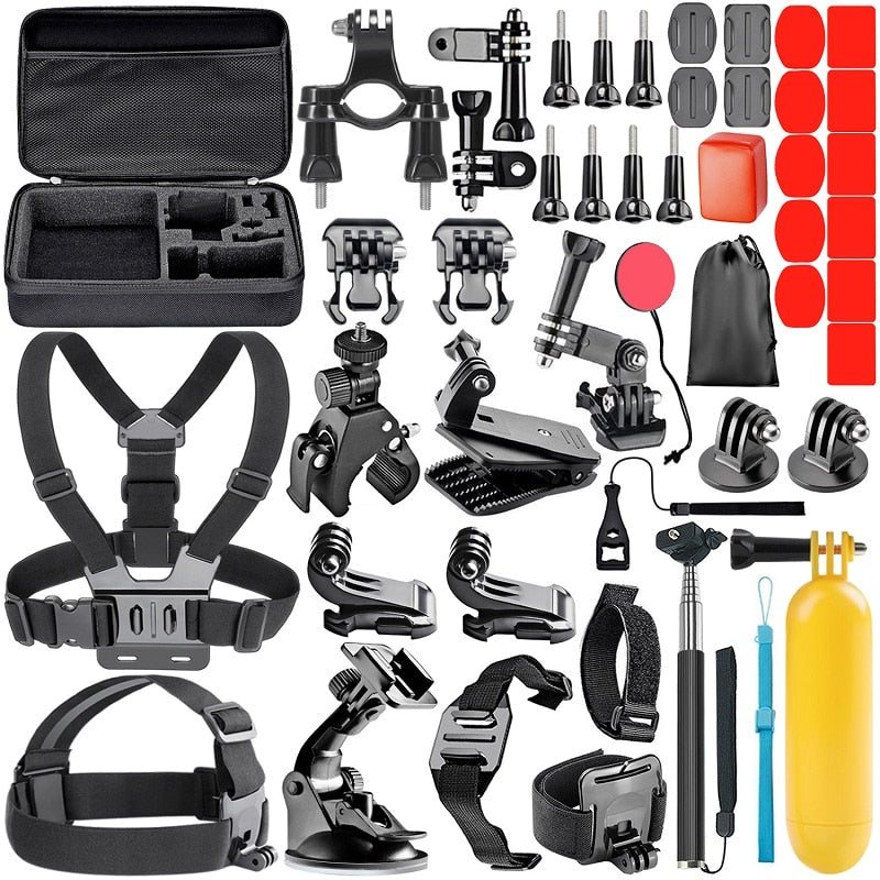 Neewer Action Camera Accessories Kit for GoPro Hero 8 Max 7 6 5 4 Black GoPro 2018 Session Fusion DJI AKASO APEMAN Campark SJCAM