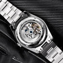 BENYAR 2023 New Stainless Steel Automatic Men Watches Top Brand Waterproof Luxury Men Mechanical Wristwatch Relogio Masculino