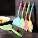 Home Cooking Utensils Silicone Spatulas Beef Meat Egg Kitchen Scraper Wide Pizza Shovel Non-stick Turners Food Lifters
