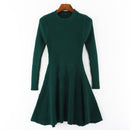 Women Long Sleeve Sweater Dress Women&