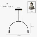 Nordic Brief Dinning Room Chandelier Lighting Modern Designer Office  Chandelier Light Vintage Spot Hanging Lights /LED Lamp
