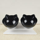 Cat Double Bowl Cat Bowl Dog Bowl  Non-slip Food Bowl With Raised Stand Cat Feeding & Watering Supplies Dog Feeder Pet Supplies