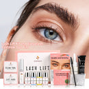 Kit de levantamiento de pestañas y combinación de tinte de tinte de cejas para pestañas, uso de tinte de cejas para levantamiento de pestañas, juego de maquillaje de ojos encantador para cejas
