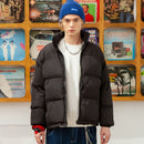 LAPPSTER Herren Harajuku Warm Bubble Coat Winterjacke 2022 Streetwear Solid Black Parkas Man Korean Fashion Puffer Jacken Mäntel