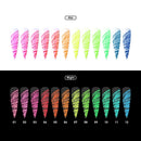 Beautilux Nail Art Design Gel Kit sin capa adhesiva Pintura Tallado Esculpir Araña Forro UV LED Maincure Set con cepillo