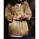 Batik Wash Multi Pocket Tooling Hoodie Coat Outdoor Trekking Hiking Combat Sport Climbing Camping Hunting Battle Military Jacket