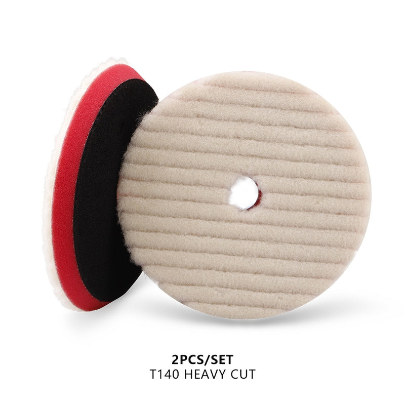 (Bulk Sales) SPTA 3Inch/5Inch/6Inch Japanese Polishing Wool Pad Buffer Woollen Polishing Pad For Automotive Scratch Removing